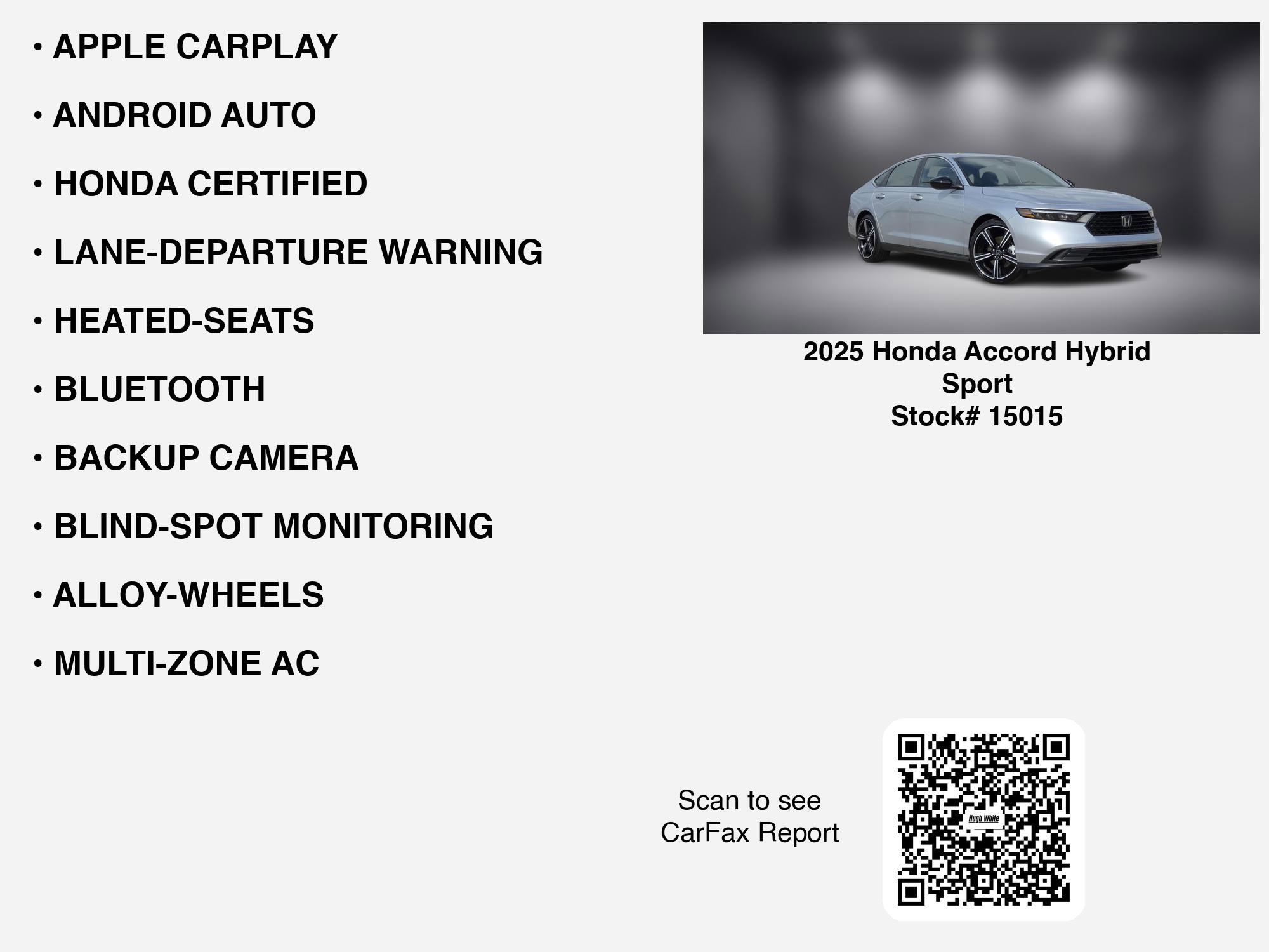 Used 2025 Honda Accord Sport image 7