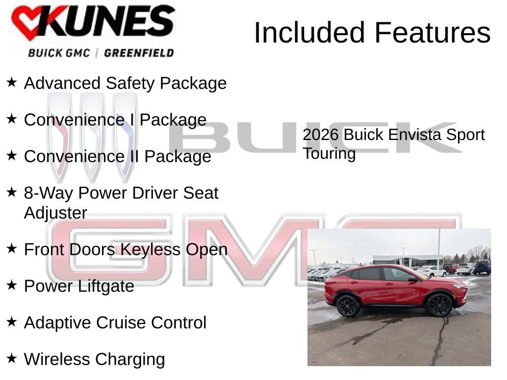 New 2026 Buick Envista Sport Touring w/ Convenience I Package image 3