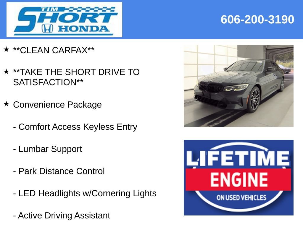 Used 2020 BMW 330i xDrive Sedan w/ Convenience Package AWD/4WD image 5