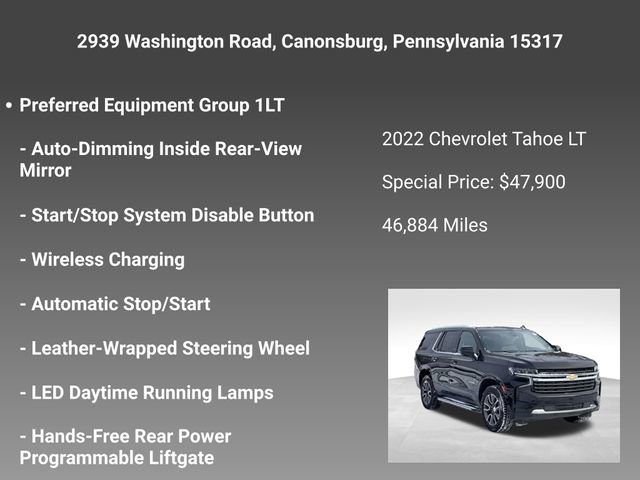 Used 2022 Chevrolet Tahoe LT image 10