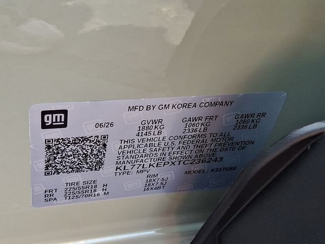 New 2026 Chevrolet Trax ACTIV w/ Sunroof Package FWD image 19