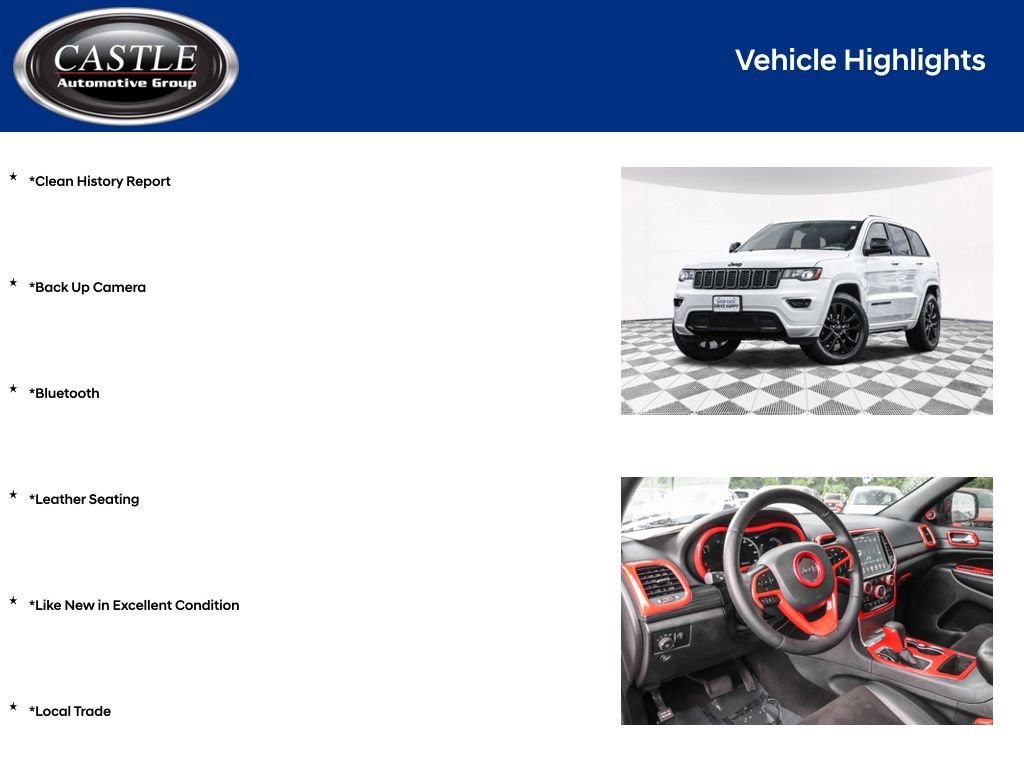 Used 2019 Jeep Grand Cherokee Altitude AWD/4WD image 4