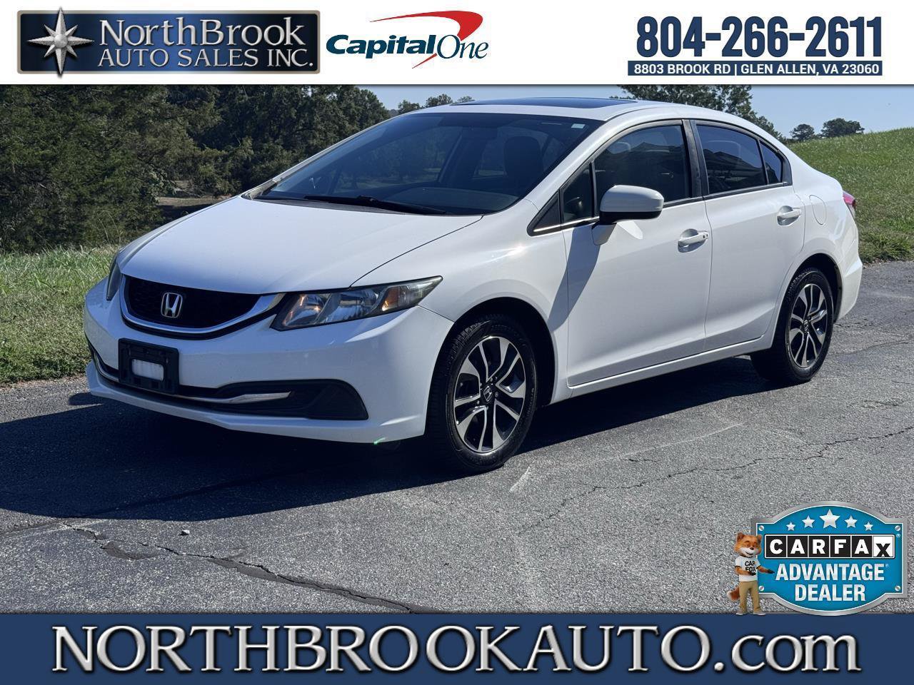Used 2015 Honda Civic EX image 1