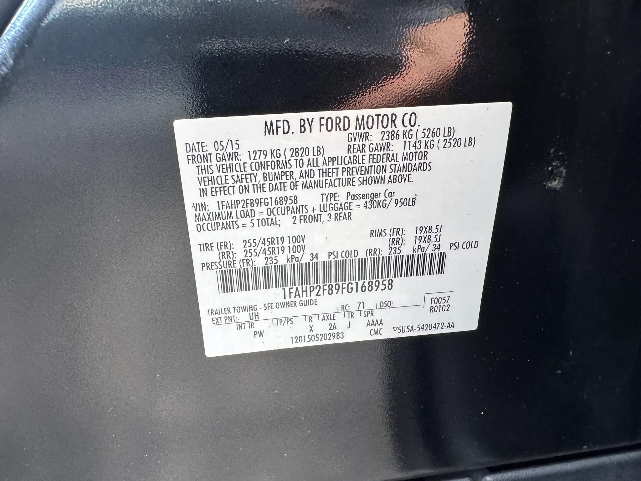 Used 2015 Ford Taurus Limited FWD image 32