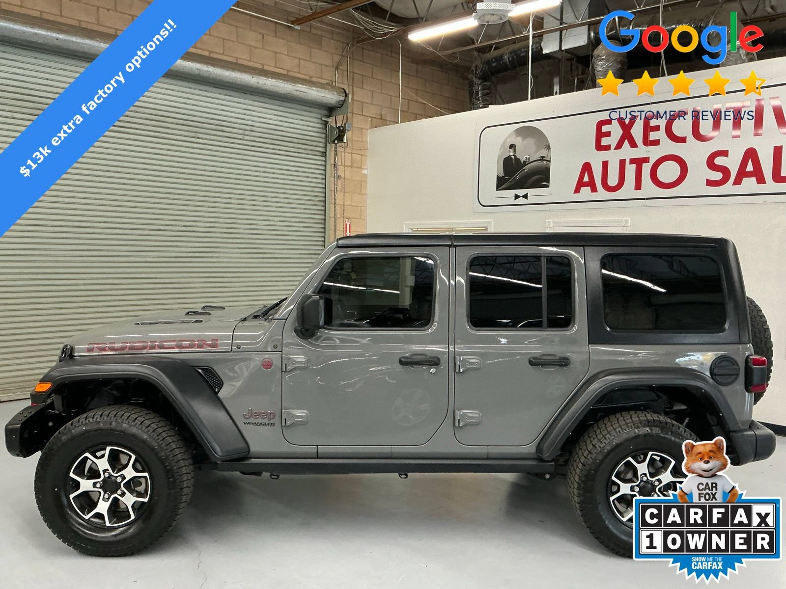 Used 2021 Jeep Wrangler Unlimited Rubicon w/ Steel Bumper Group AWD/4WD image 8