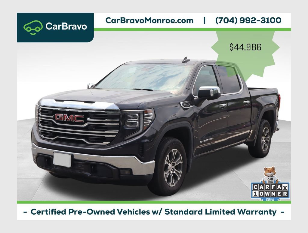 Certified 2025 GMC Sierra 1500 SLT AWD/4WD image 1