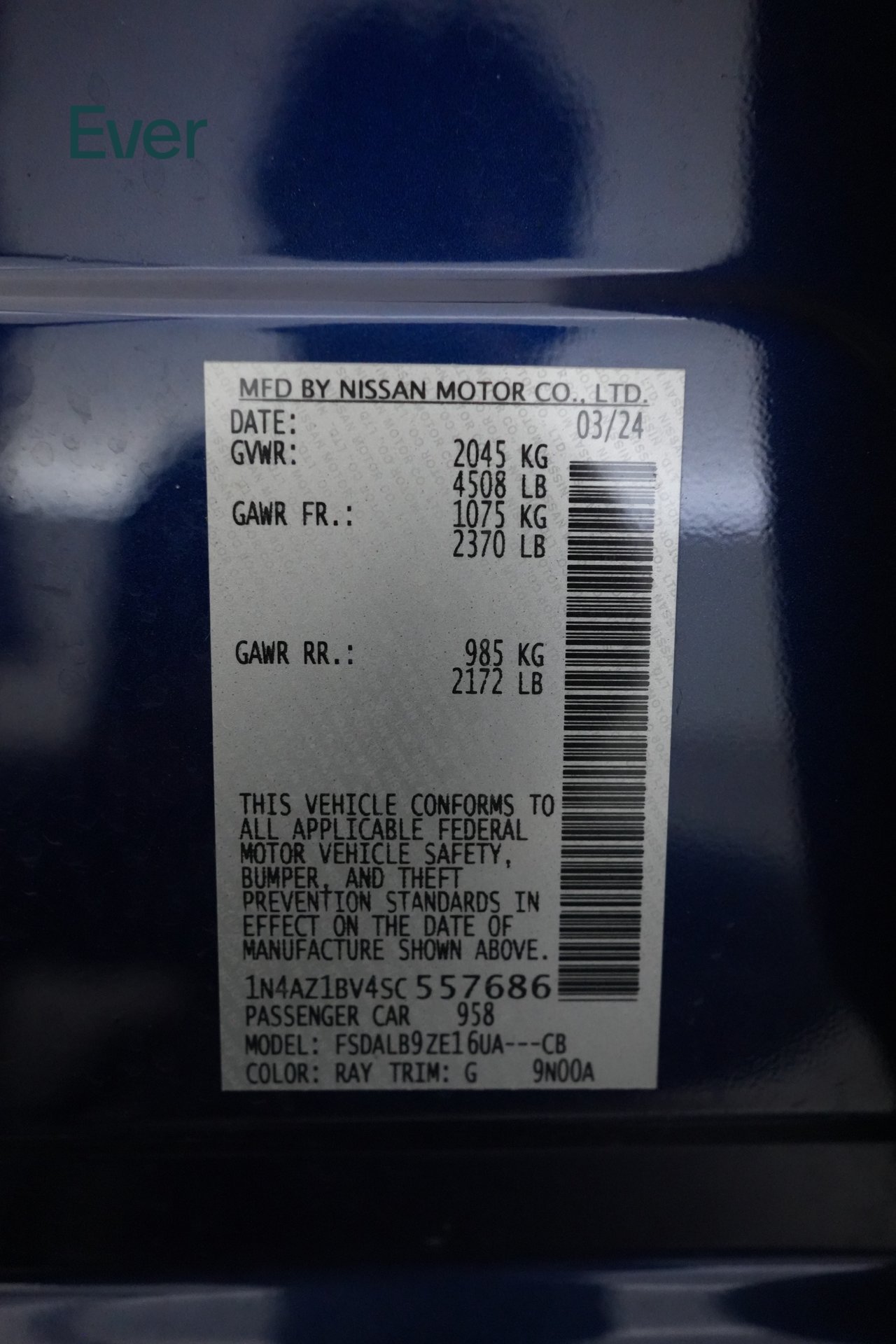 Used 2025 Nissan Leaf S FWD image 27