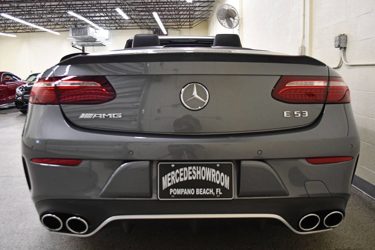 Used 2021 Mercedes-Benz E 53 AMG 4MATIC Cabriolet image 6