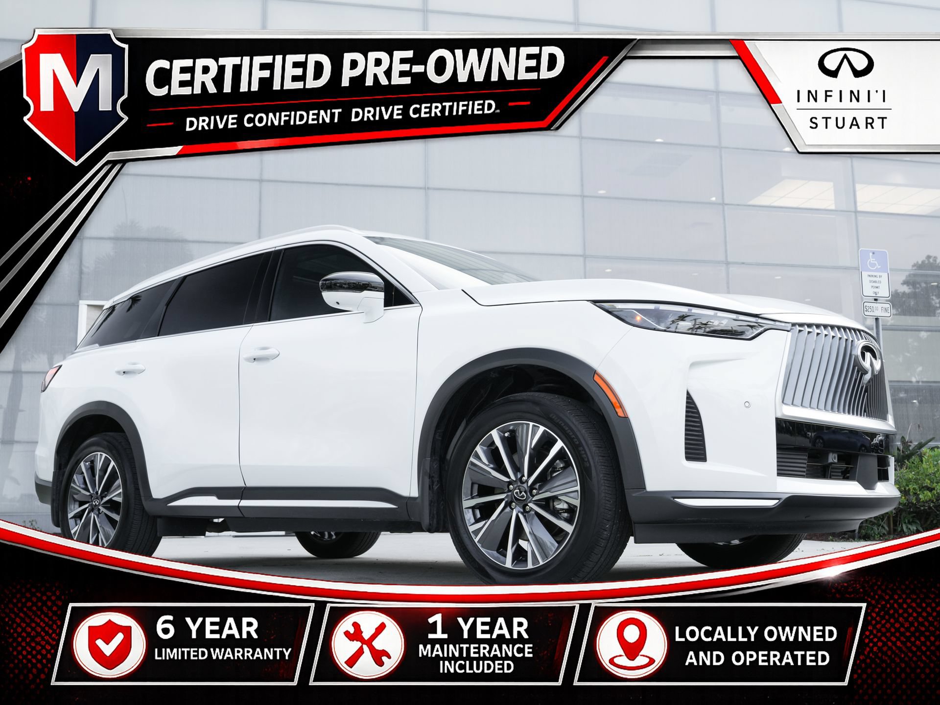 Certified 2026 INFINITI QX60 Luxe w/ Cargo Package FWD image 1