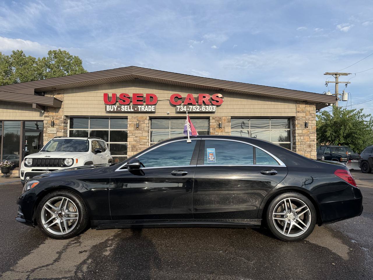 Used 2016 Mercedes-Benz S 550 4MATIC Sedan image 2