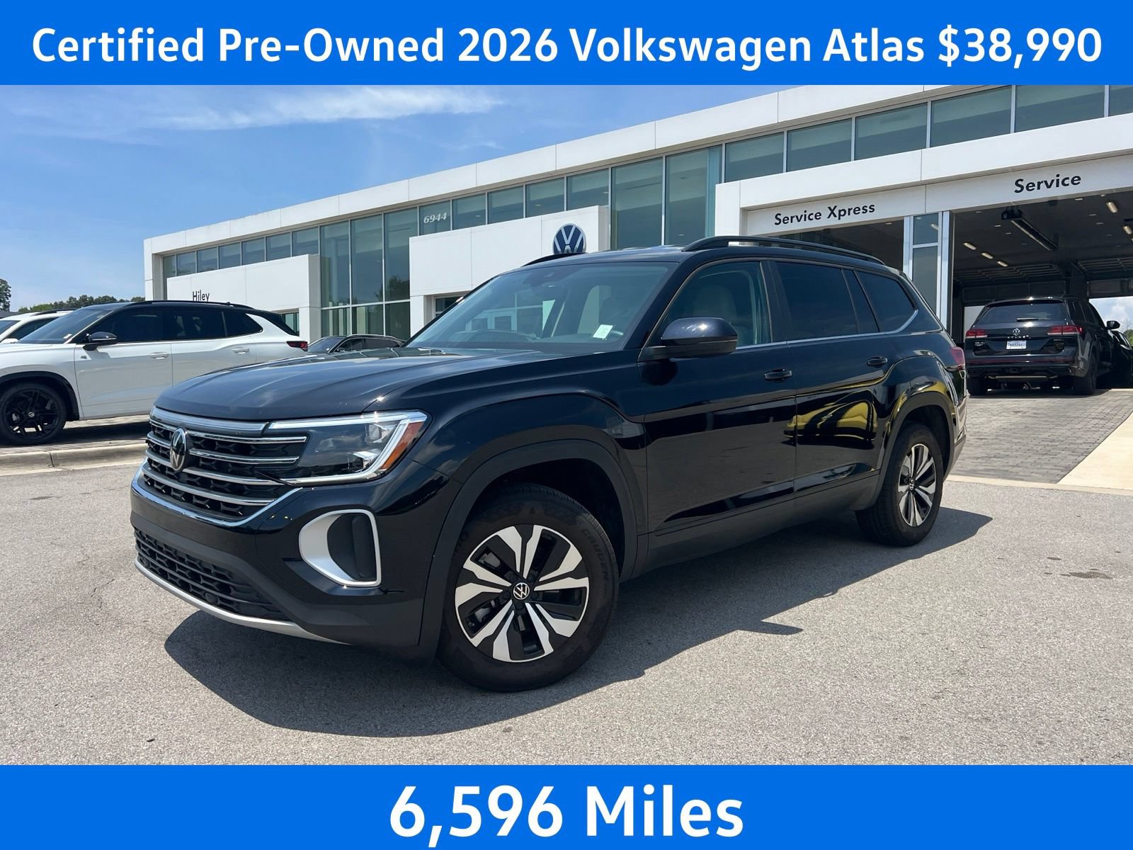 Certified 2026 Volkswagen Atlas SE