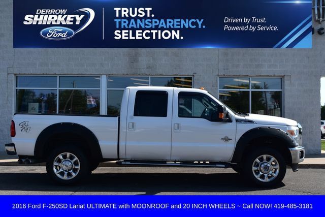 Used 2016 Ford F250 Lariat w/ Lariat Ultimate Package AWD/4WD image 3
