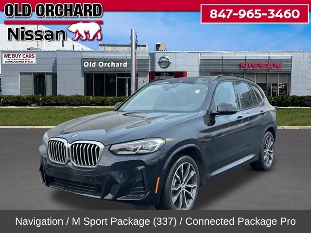 Used 2022 BMW X3 xDrive30i w/ M Sport Package 2