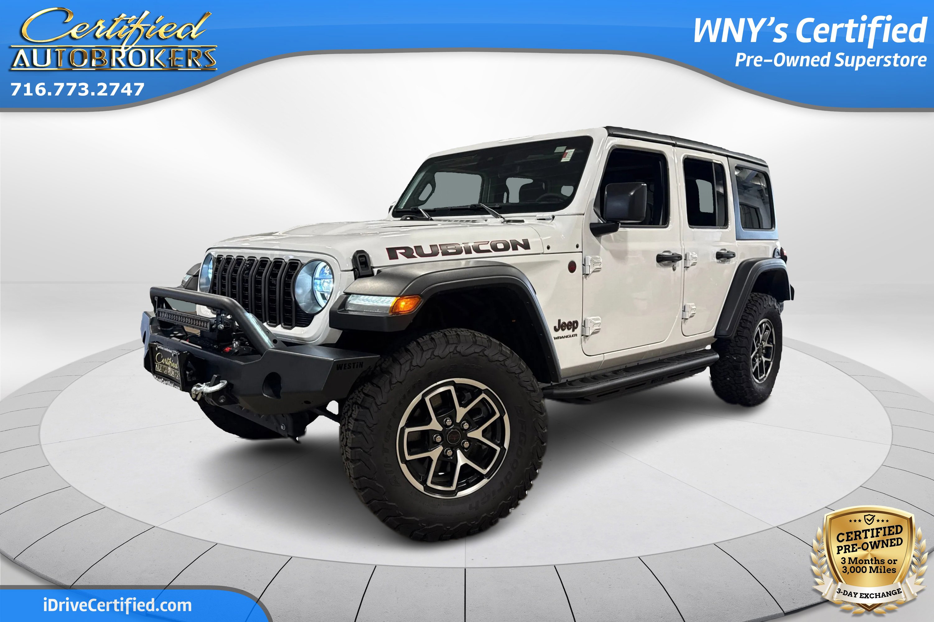 Used 2024 Jeep Wrangler Unlimited Rubicon w/ Technology Group