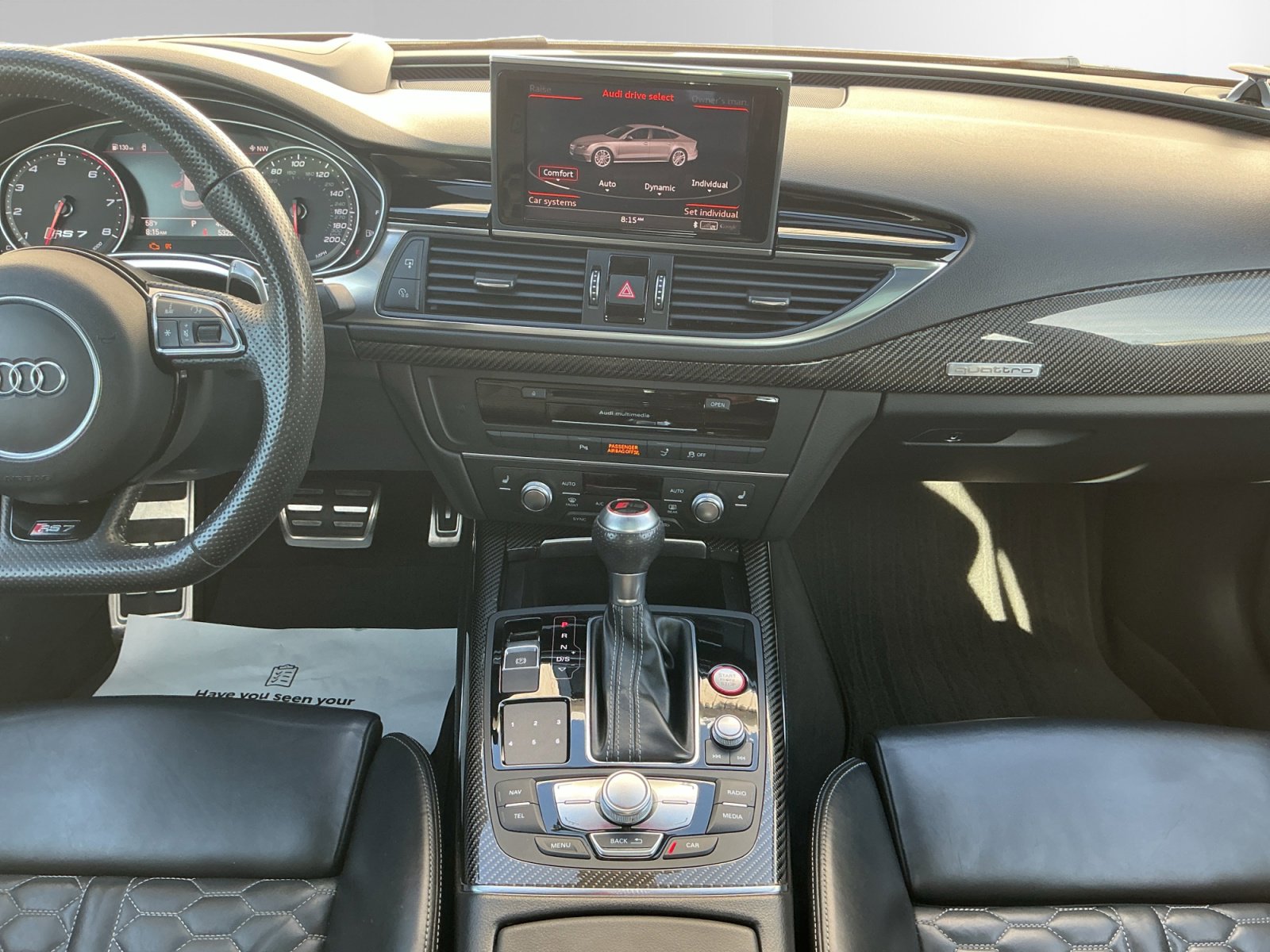 Used 2018 Audi RS 7 w/ Driver Assistance Package AWD/4WD image 11