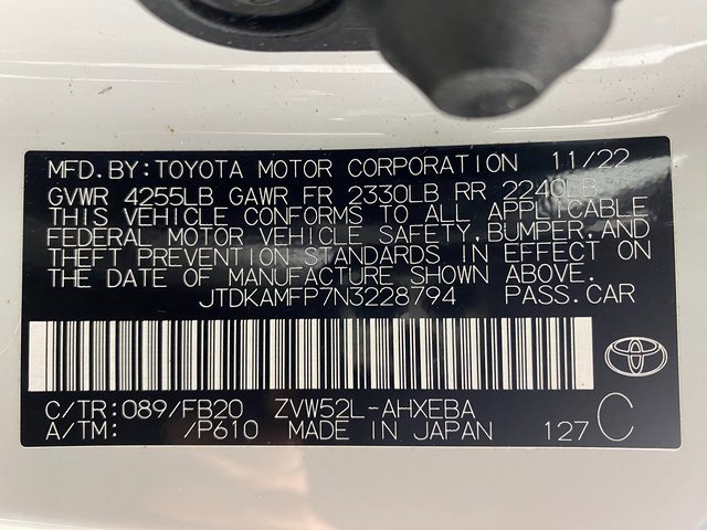 Certified 2022 Toyota Prius Prime XLE image 24