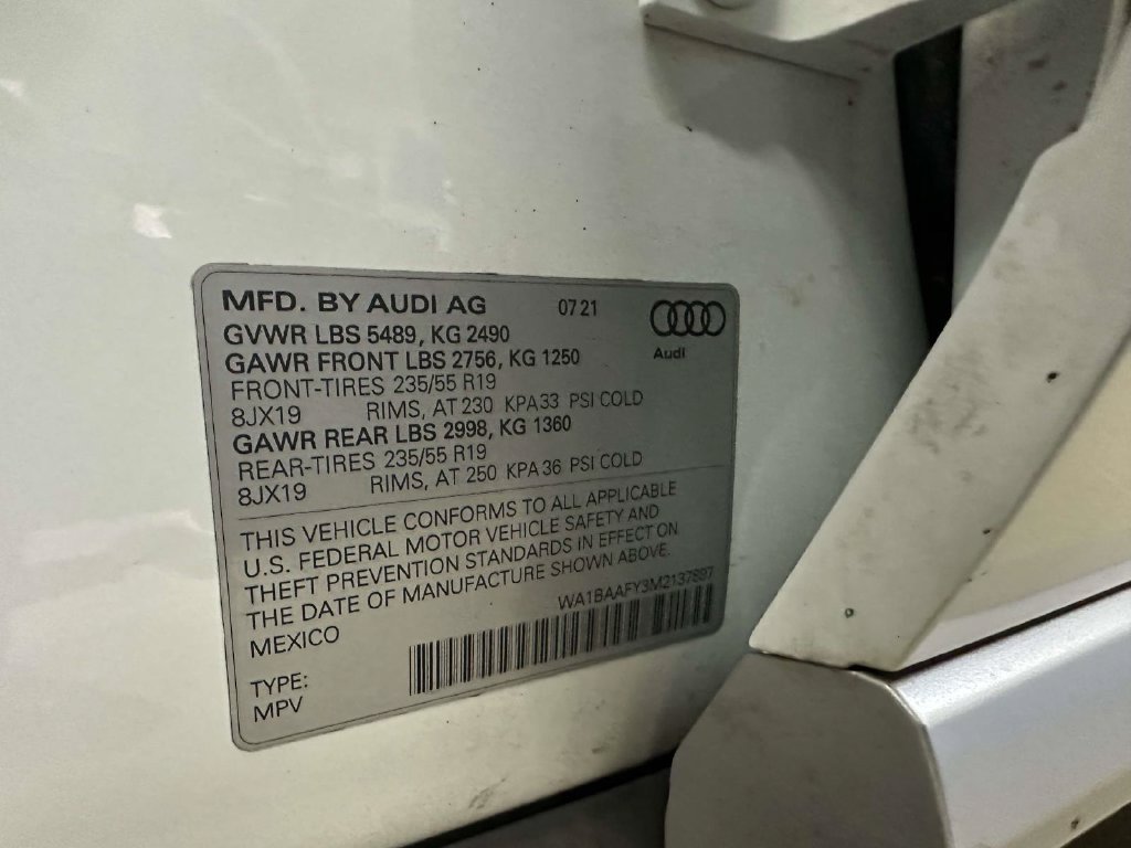 Used 2021 Audi Q5 Premium Plus w/ Premium Plus Package AWD/4WD image 37