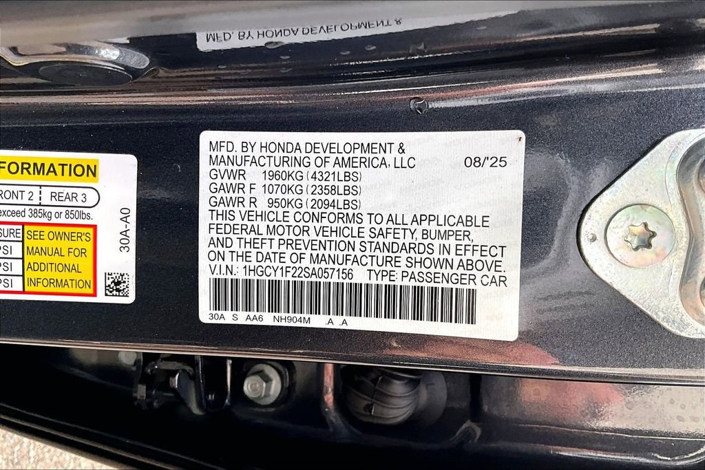 Used 2025 Honda Accord LX image 16