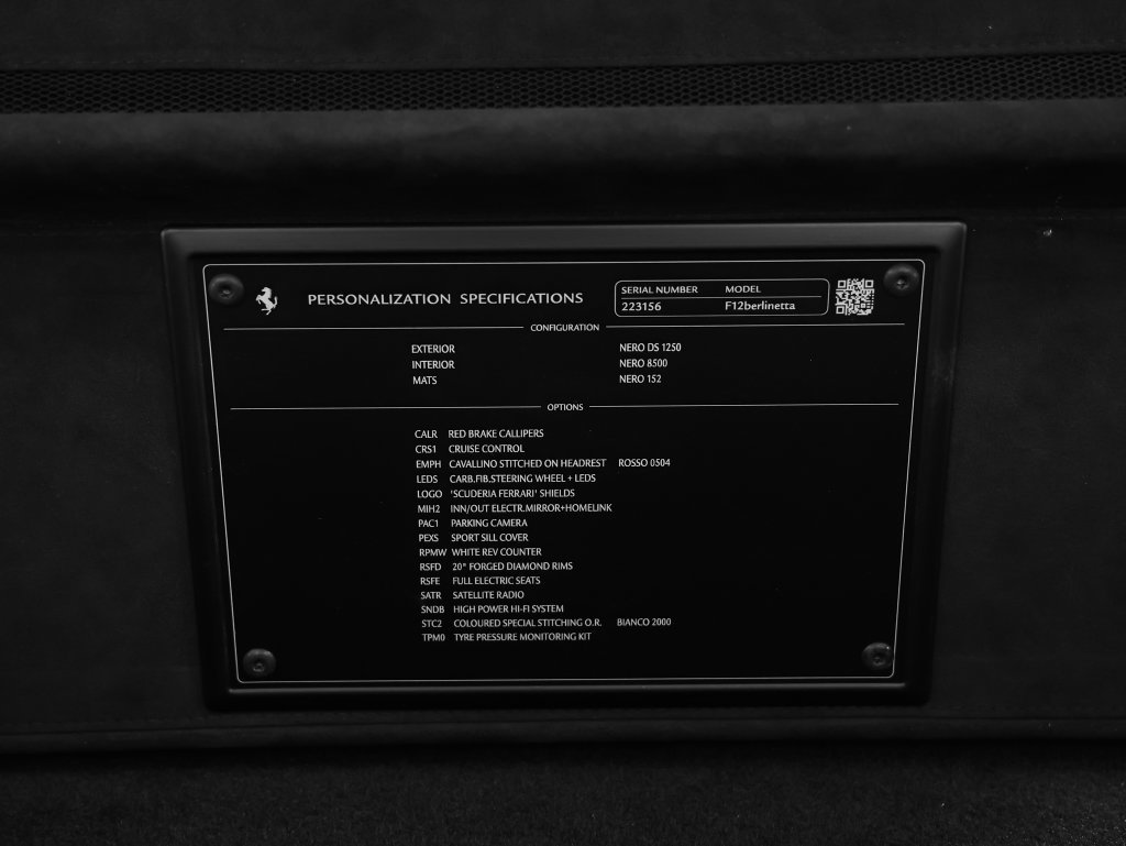 Certified 2017 Ferrari F12 Berlinetta RWD image 40