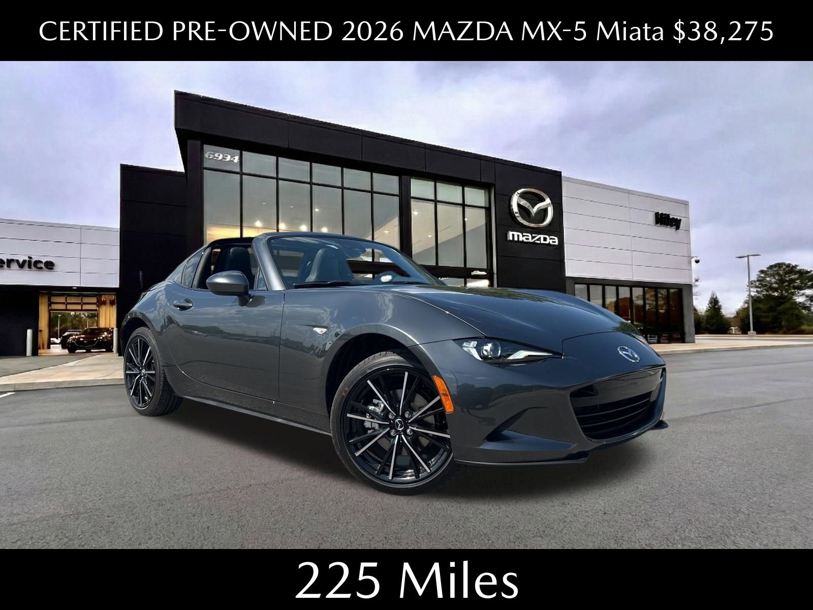 Certified 2026 MAZDA MX-5 Miata RF Grand Touring