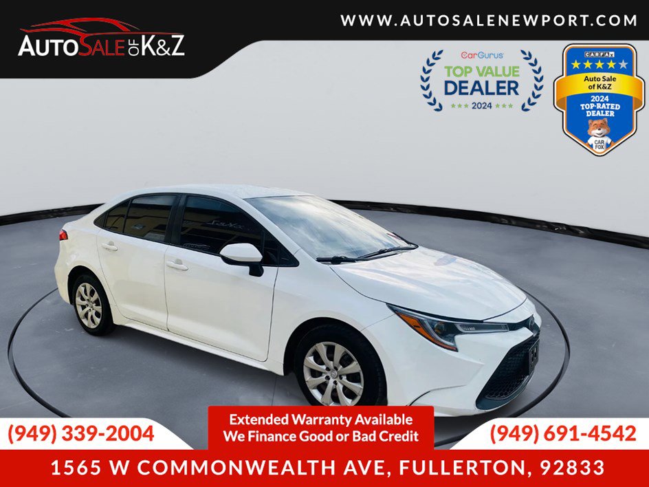 Used 2020 Toyota Corolla LE w/ Carpet Mat Package (TMS) FWD image 6