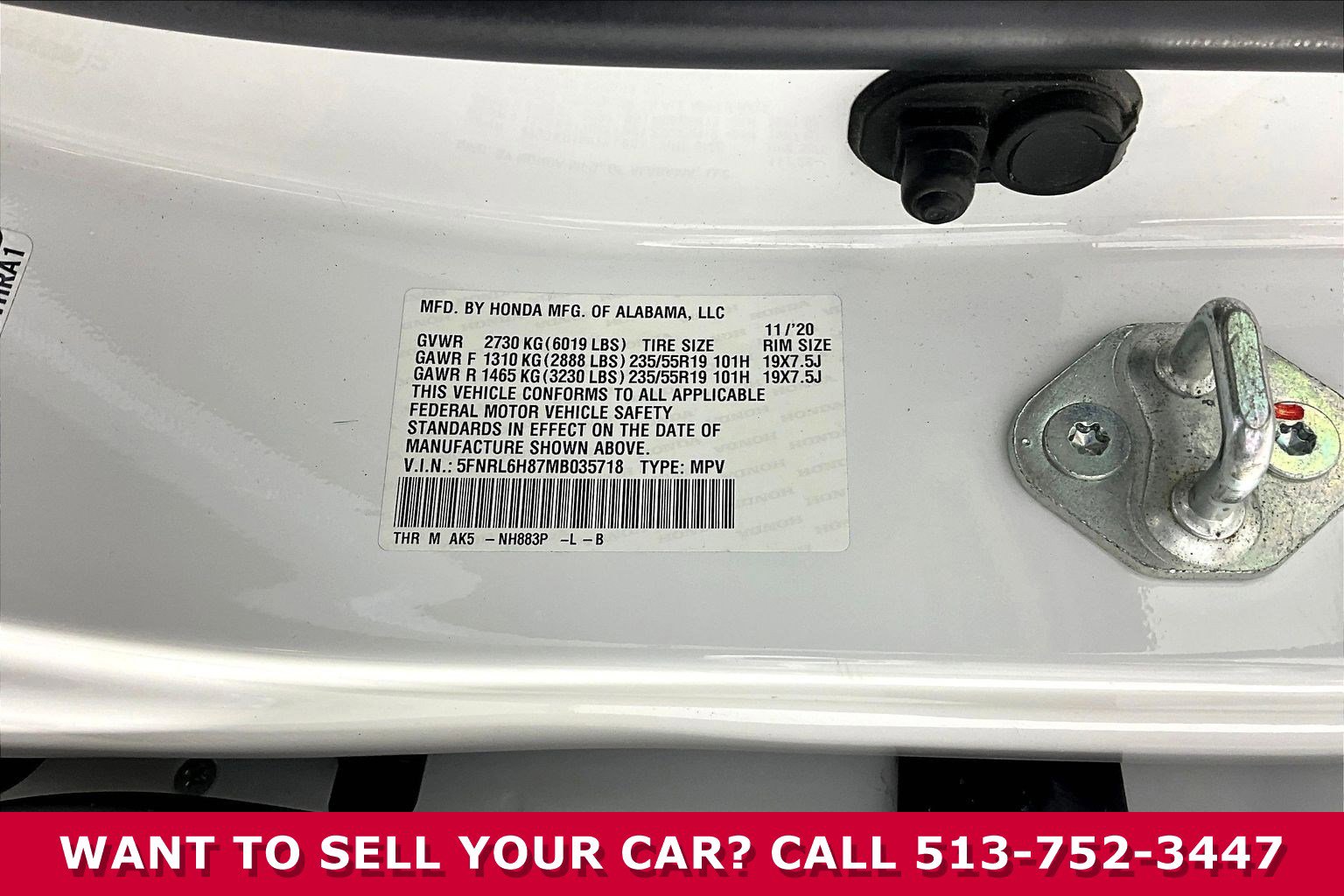 Used 2021 Honda Odyssey Touring image 19