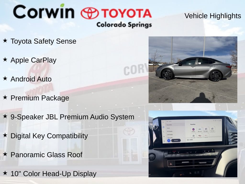 Used 2026 Toyota Camry XSE w/ Premium Package image 15