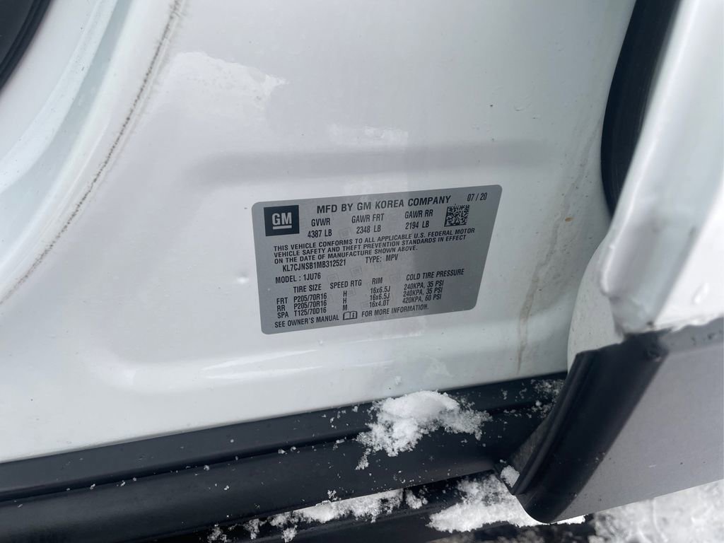 Used 2021 Chevrolet Trax LS w/ Tint and Cruise Package image 40