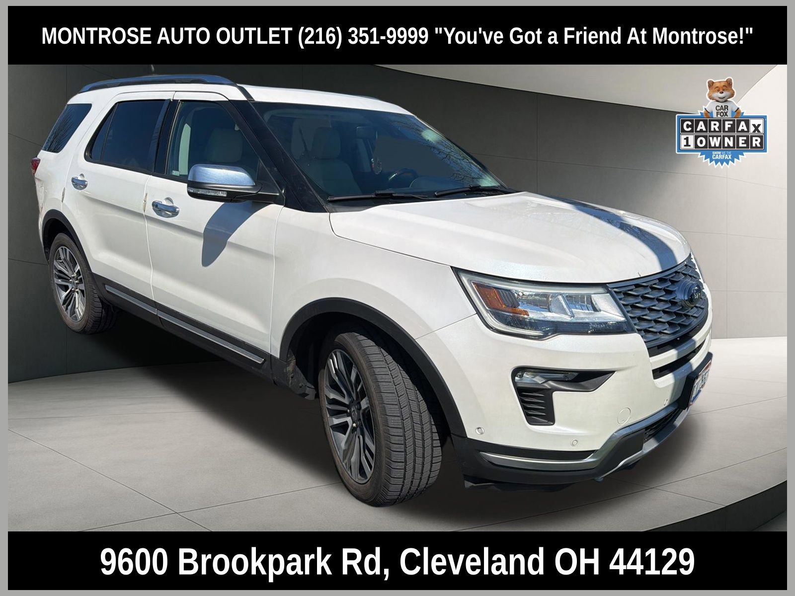 Used 2018 Ford Explorer Platinum AWD/4WD image 1
