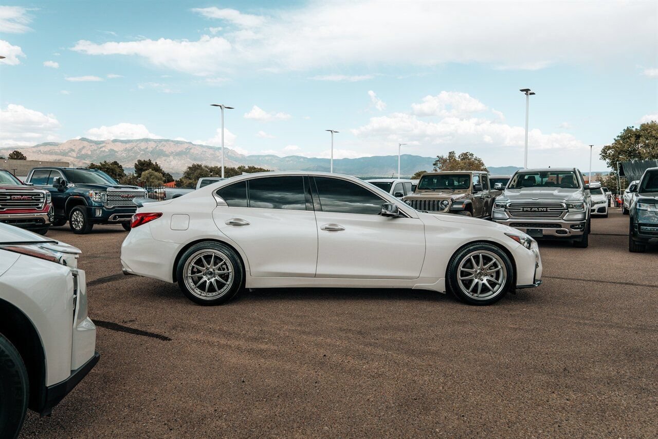 Used 2022 INFINITI Q50 Sensory w/ All Weather Package RWD image 8