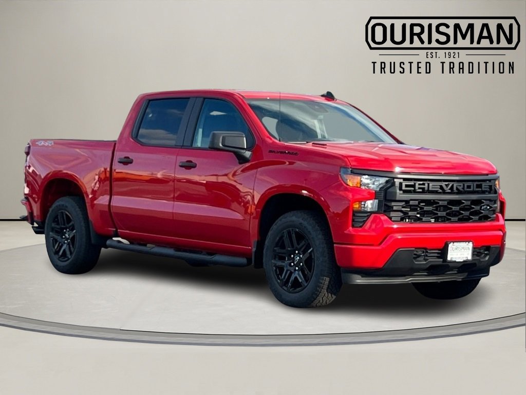 New 2026 Chevrolet Silverado 1500 Custom w/ Turbomax Blackout Package image 1