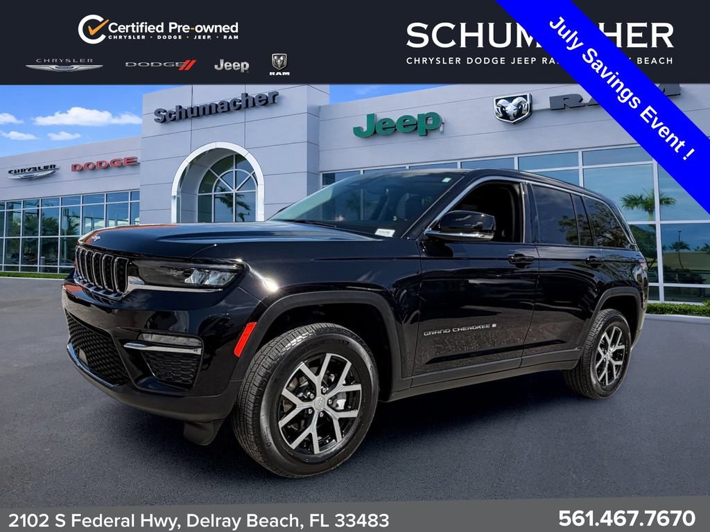 Certified 2024 Jeep Grand Cherokee Limited AWD/4WD image 3