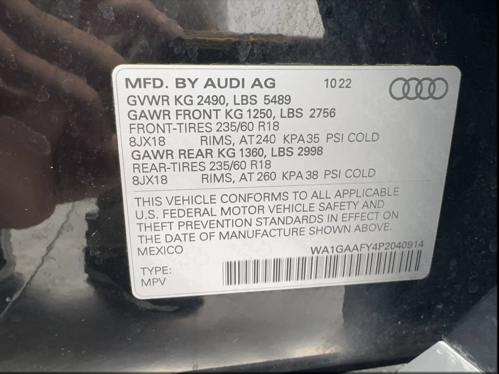 Used 2023 Audi Q5 2.0T Premium w/ Convenience Package AWD/4WD image 48