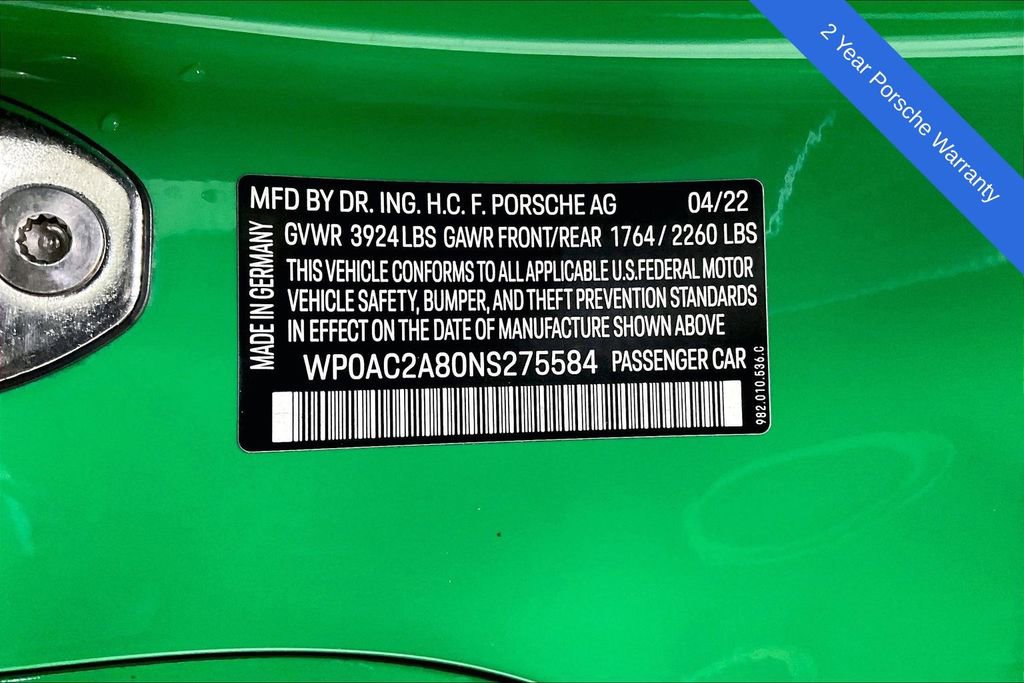 Used 2022 Porsche 718 Cayman GT4 image 34