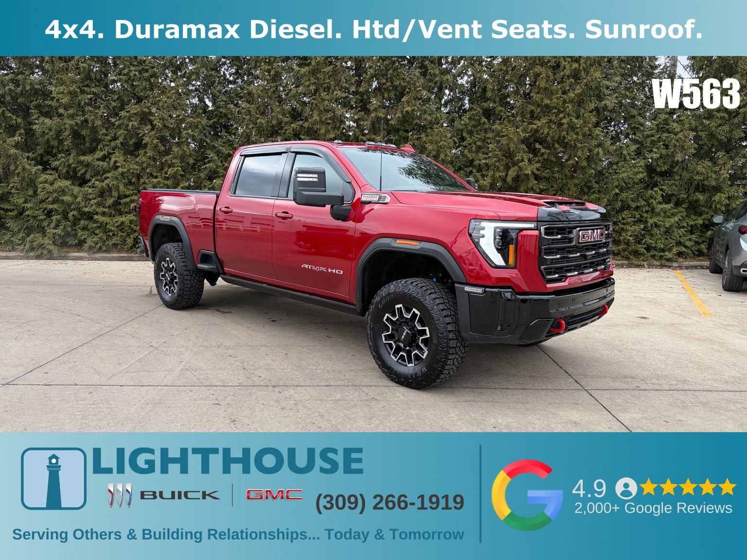 Used 2025 GMC Sierra 2500 AT4X image 1
