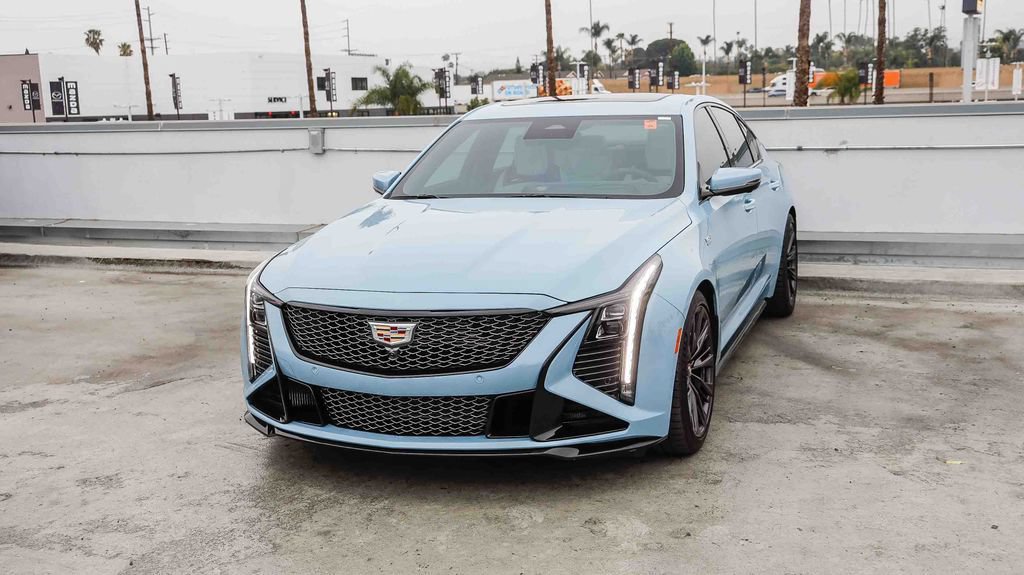 Used 2025 Cadillac CT5 V Blackwing w/ LPO, Red Accent Package RWD image 4