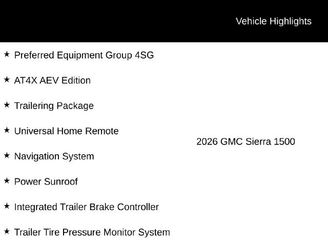 Used 2026 GMC Sierra 1500 AT4X w/ AT4X AEV Edition AWD/4WD image 12