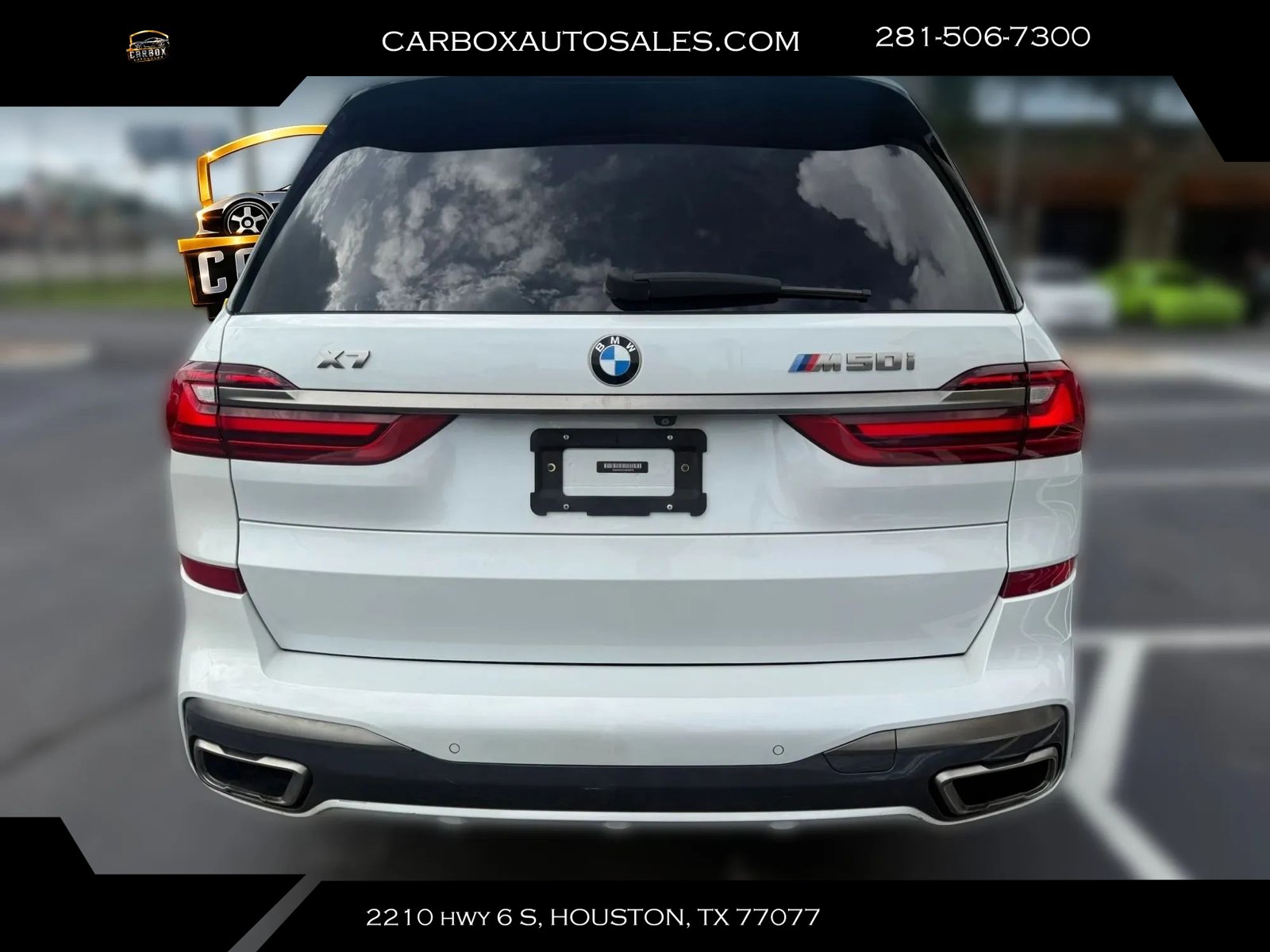 Used 2020 BMW X7 M50i w/ Executive Package AWD/4WD image 4