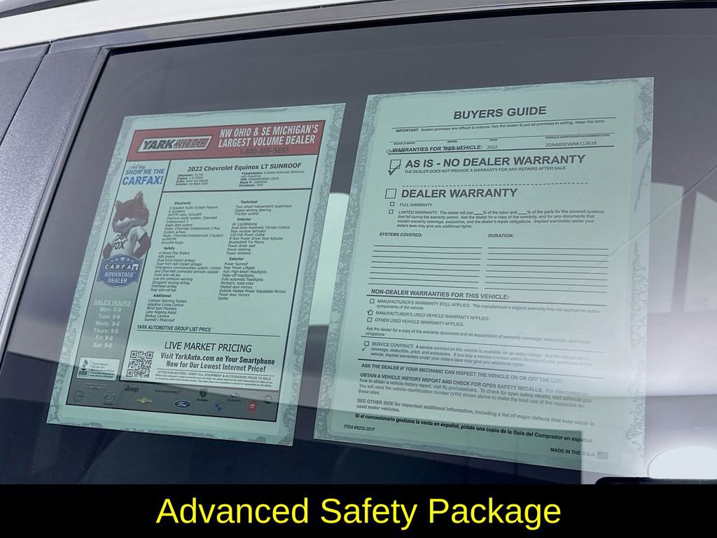 Used 2022 Chevrolet Equinox LT image 13