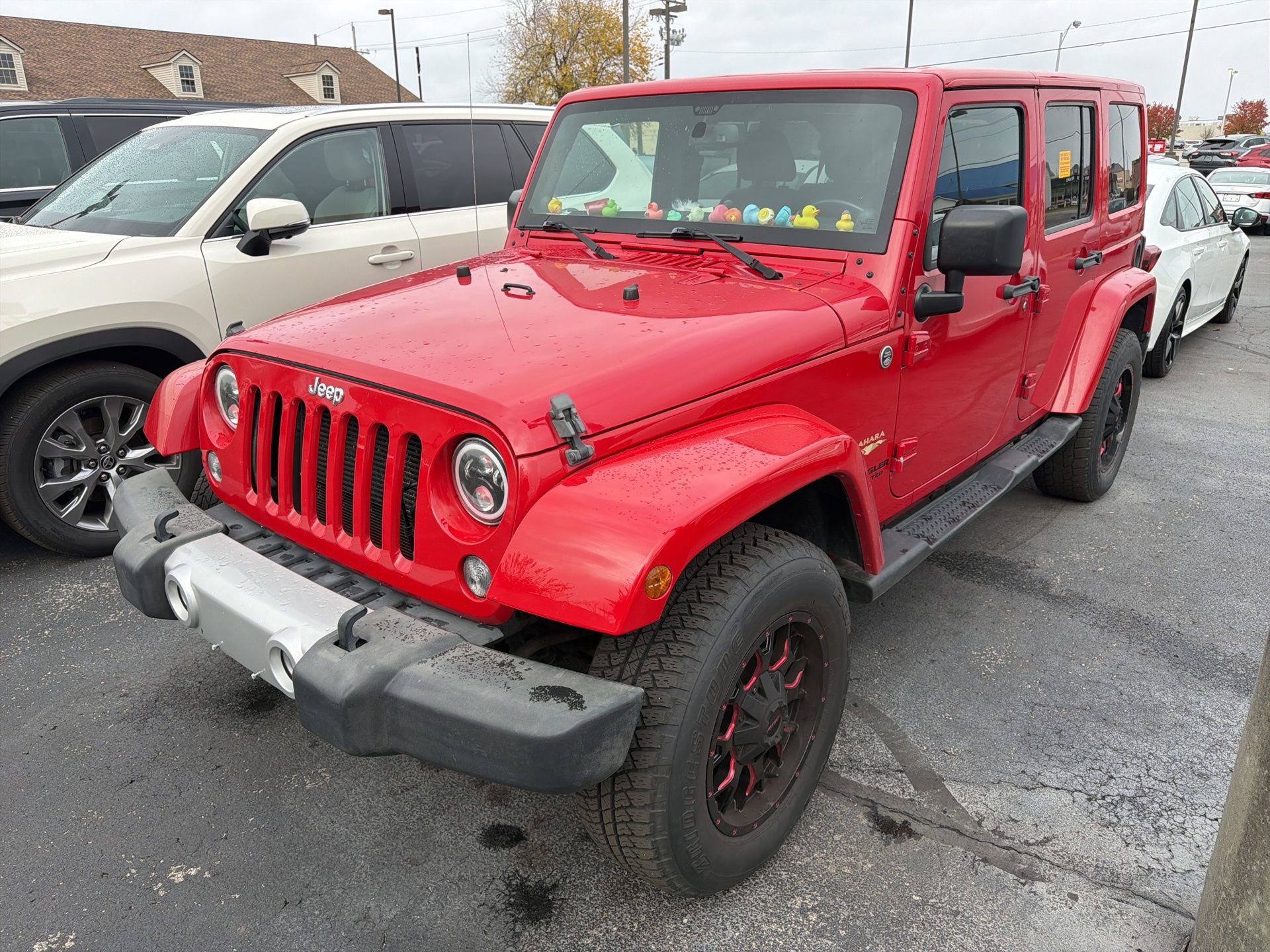 Used 2014 Jeep Wrangler Unlimited Sahara w/ Max Tow Package image 8