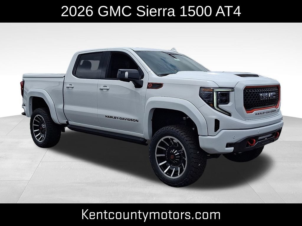 New 2026 GMC Sierra 1500 AT4 w/ AT4 Premium Package AWD/4WD 360° Tour