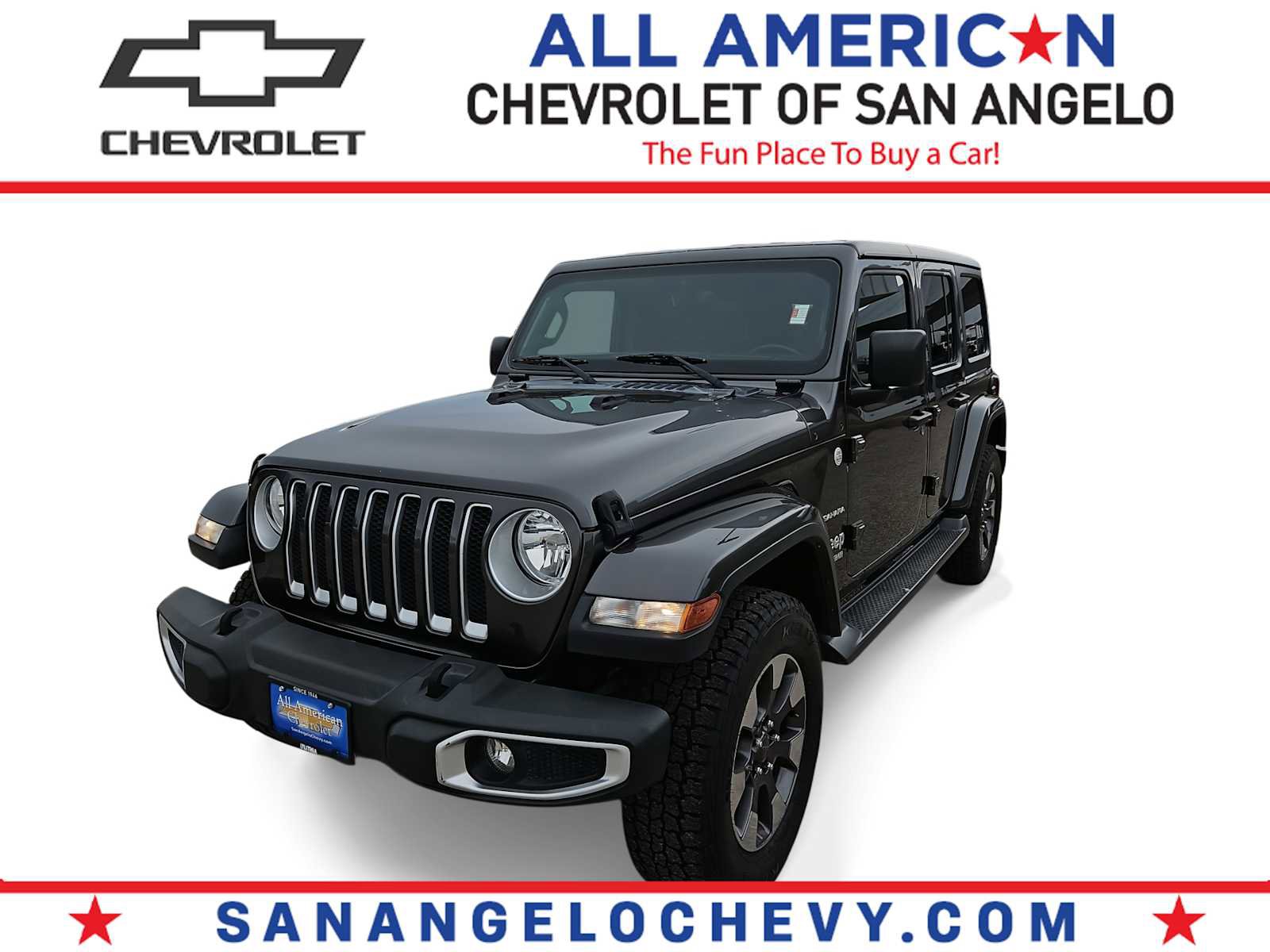 Used 2020 Jeep Wrangler Unlimited Sahara AWD/4WD image 1