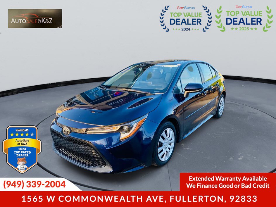 Used 2020 Toyota Corolla LE w/ Body Protection Package