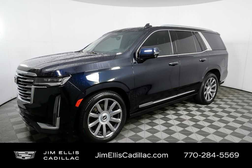 Used 2023 Cadillac Escalade Premium Luxury Platinum w/ Heavy-Duty Trailer Package image 2