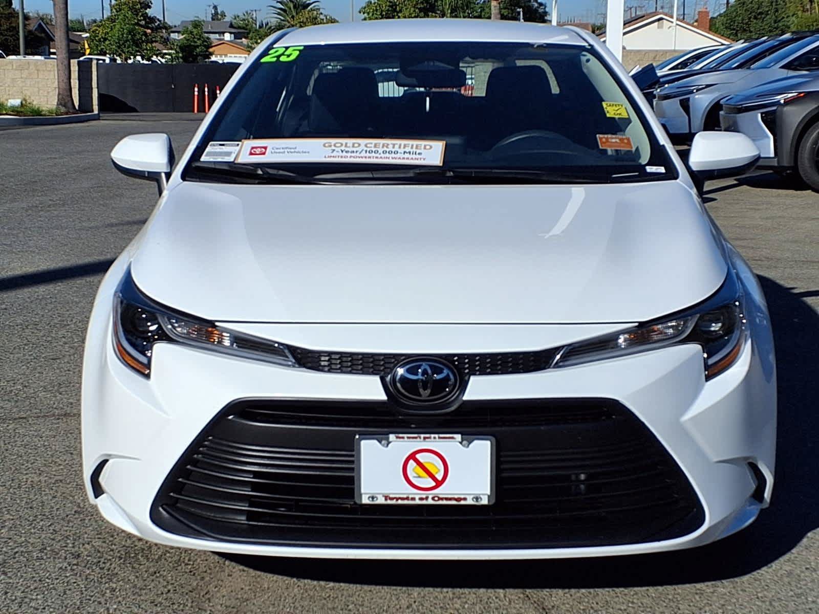 Certified 2025 Toyota Corolla LE w/ LE Premium Package FWD image 2