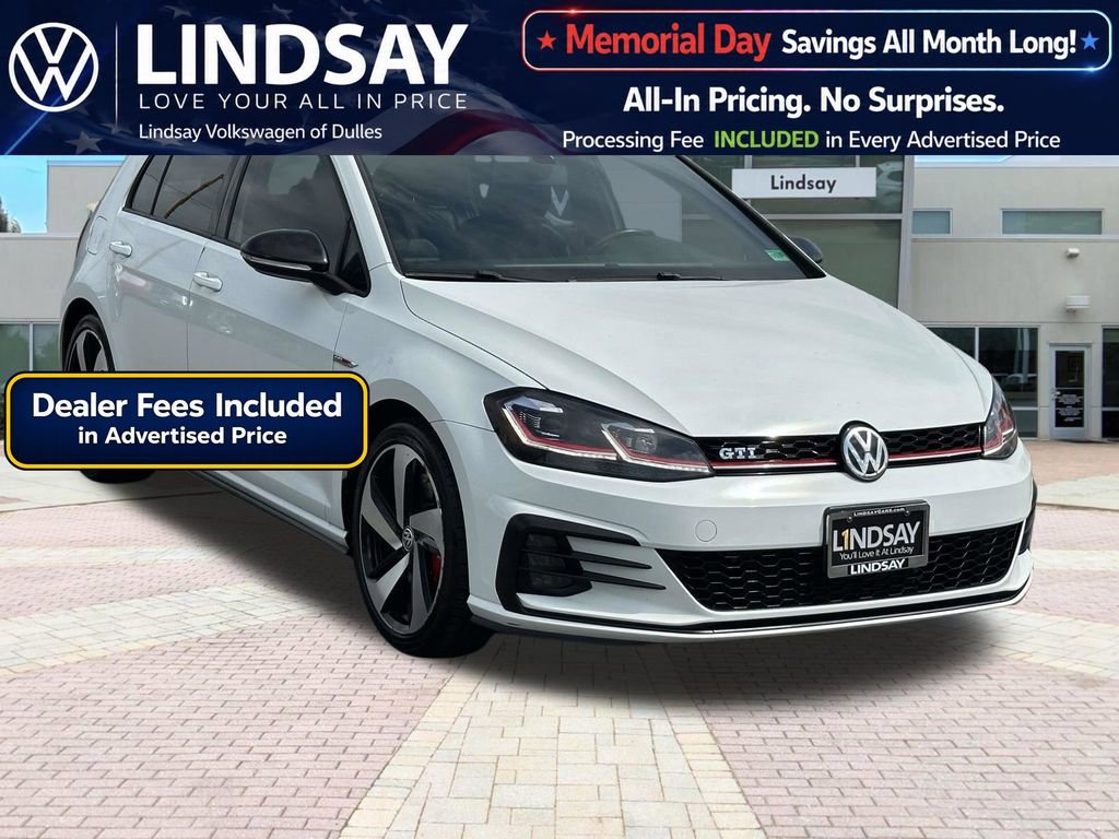 Used 2018 Volkswagen GTI SE w/ SE Leather Package FWD image 1