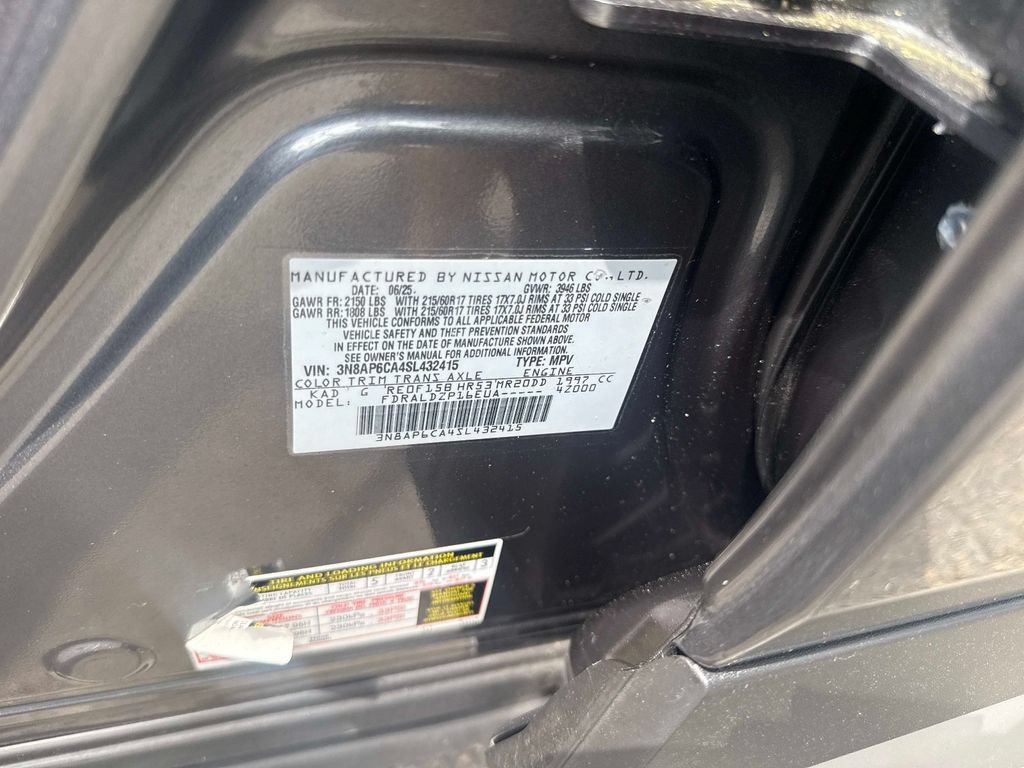 Used 2025 Nissan Kicks SV FWD image 18