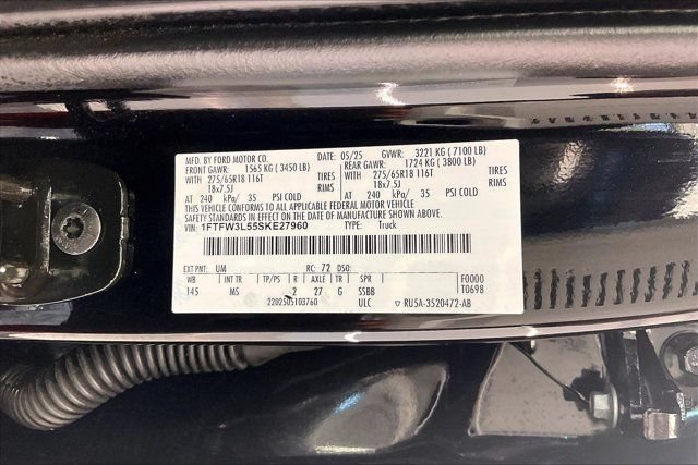 Used 2025 Ford F150 XLT w/ Equipment Group 301A Standard AWD/4WD image 35