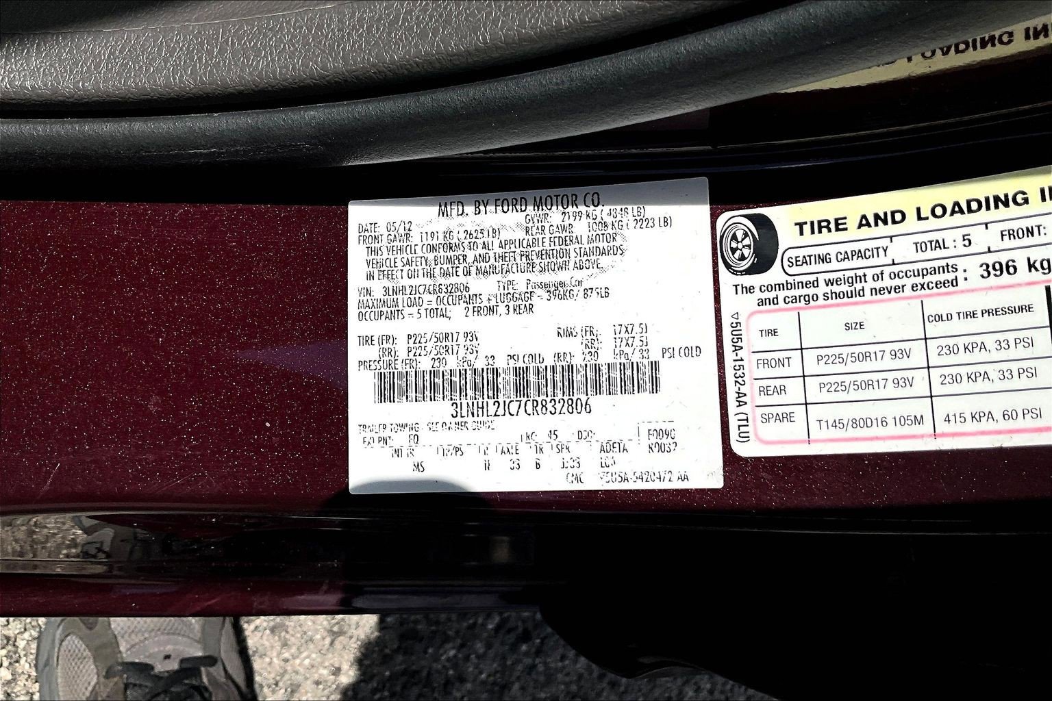 Used 2012 Lincoln MKZ AWD image 34