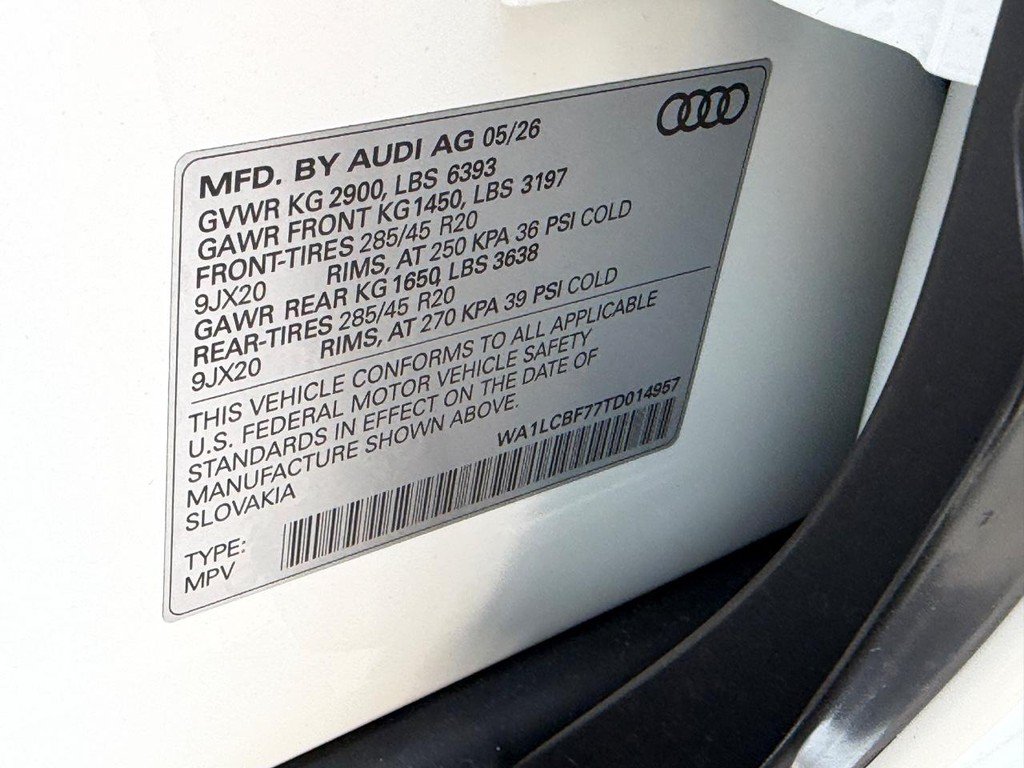 New 2026 Audi Q7 2.0T Premium Plus AWD/4WD image 15